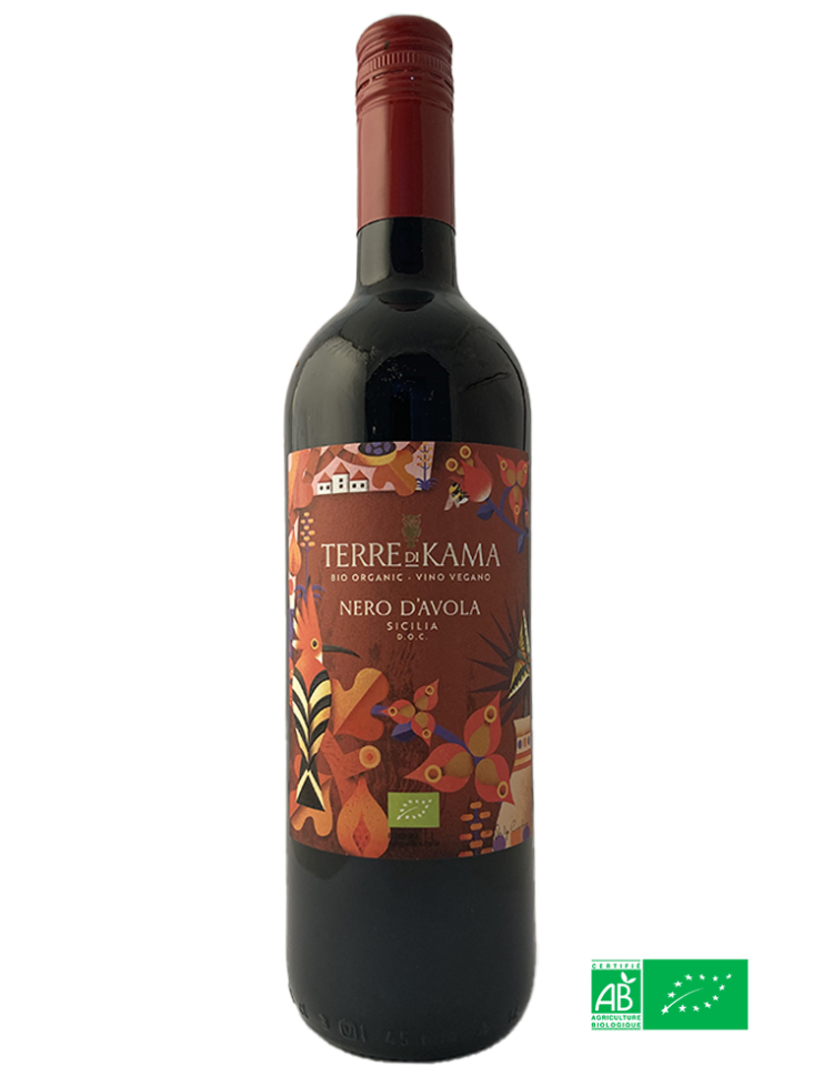 SICILIA (BIO) ''NERO D'AVOLA'' TERRE DI KAMA 2024