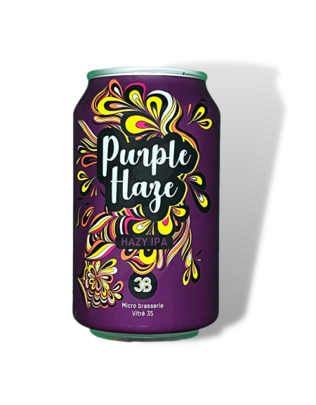 3B Purple Haze Hazy IPA (IPA) can 33CL