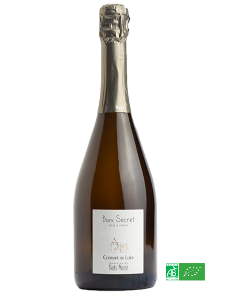 CREMANT DE LOIRE (BIO) ''BLANC SECRET'' BOIS MOZE 2019