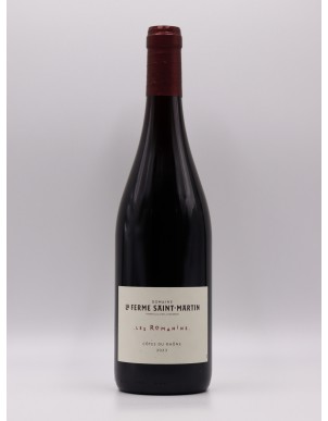 COTES DU RHONE (BIO) ''LES ROMANINS'' FERME ST MARTIN 2023