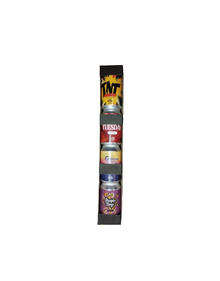 Coffret composé Pack CAN 3B 4 x 33cl (tube carton)
