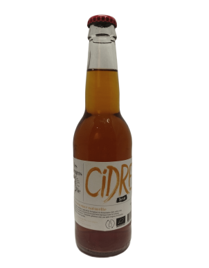 CIDRE (BIO) BRUT VERGERS DE L'ILLE 33CL