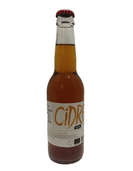 CIDRE (BIO) BRUT VERGERS DE L'ILLE 33CL