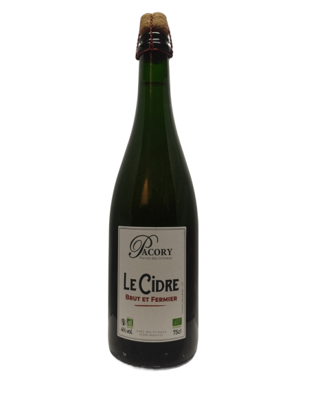 CIDRE (BIO) FERMIER BRUT PACORY