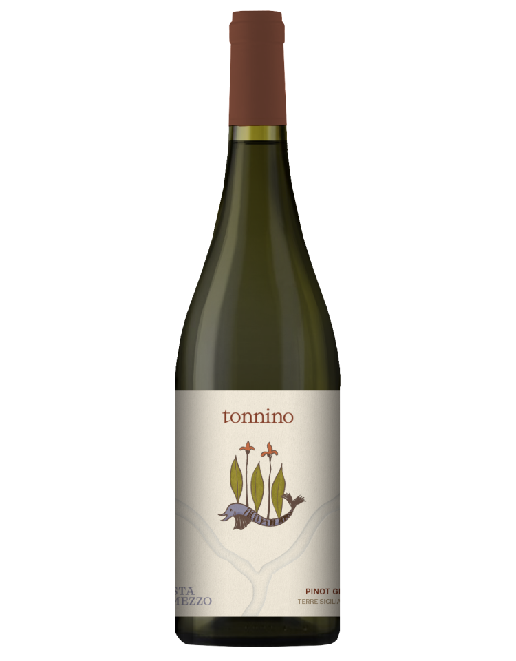 TERRE SICILIANE (BIO) PINOT GRIGIO ''COSTA DI MEZZO'' TONNINO 2023