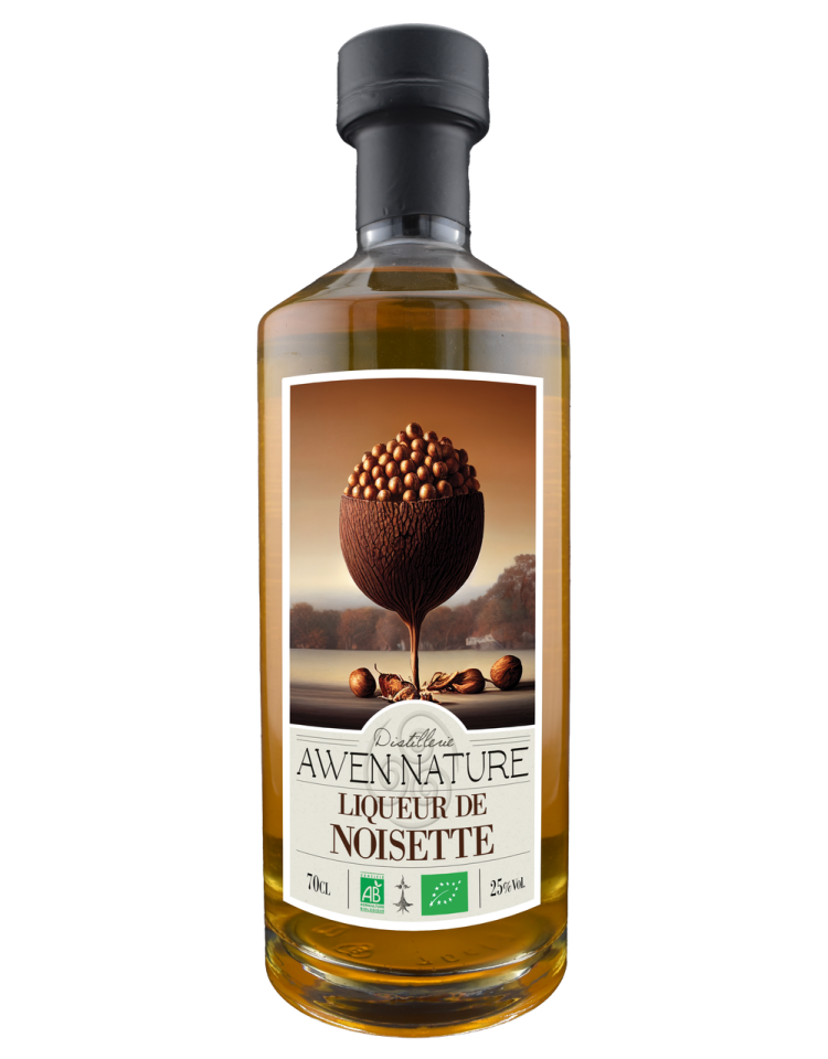 LIQUEUR DE NOISETTE Awen Nature
