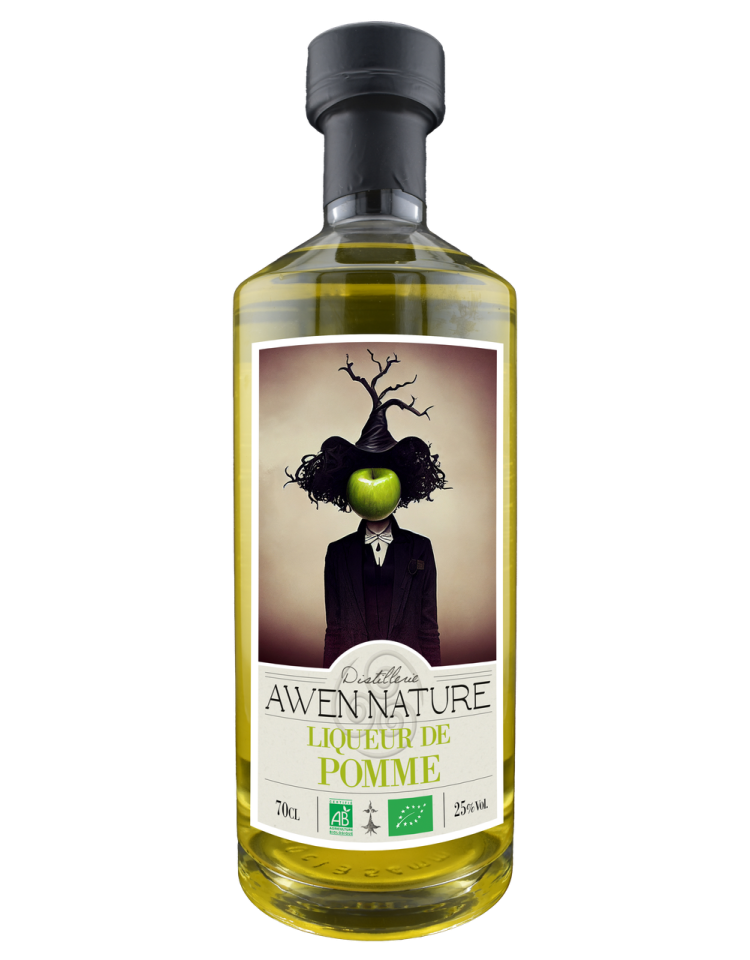 LIQUEUR DE POMME Awen Nature