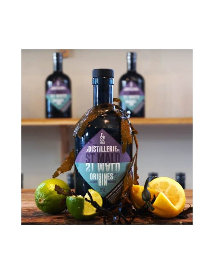 GIN DISTILLERIE DE ST MALO Origines