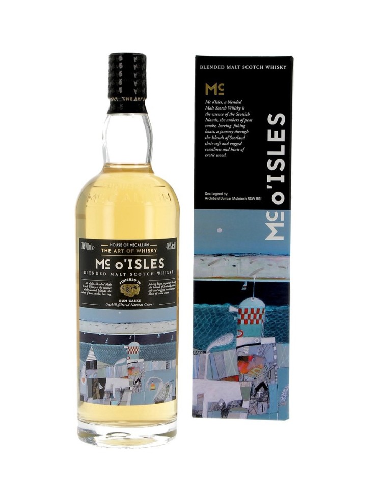 MC O'ISLES Blended Malt Finish Rhum