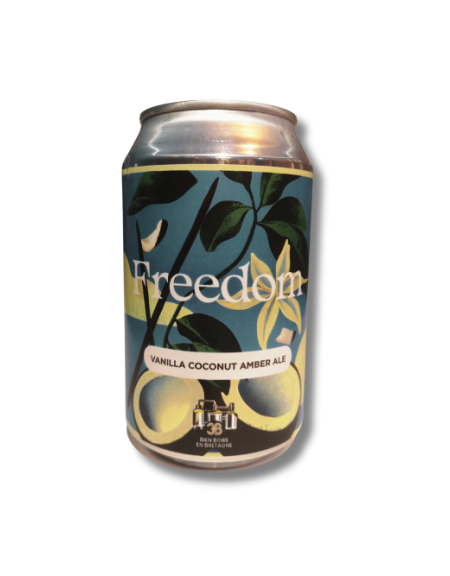 3B Freedom Ambrée coco vanille (Ambrée) can 33CL (EPH)