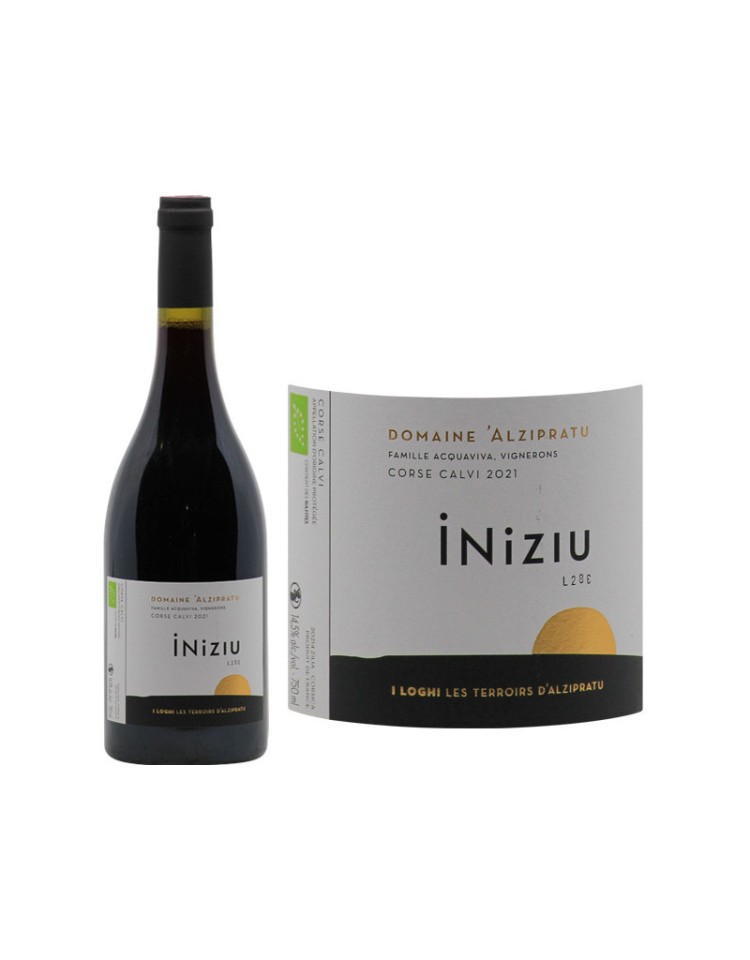 CORSE CALVI (BIO) ''INIZIU'' [ROUGE] ALZIPRATU 2021