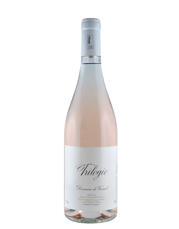PAYS D'OC ''TRILOGIE'' [ROSÉ] VIRANEL 2022