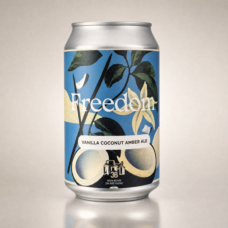 Freedom Ambrée coco vanille